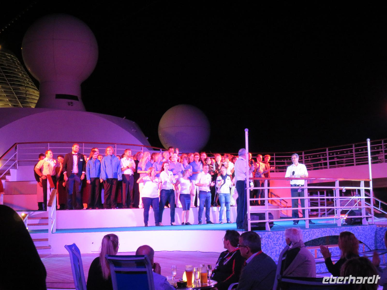 AIDAsehen durch die Crew