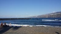 Der Strand von Puerto de la Cruz