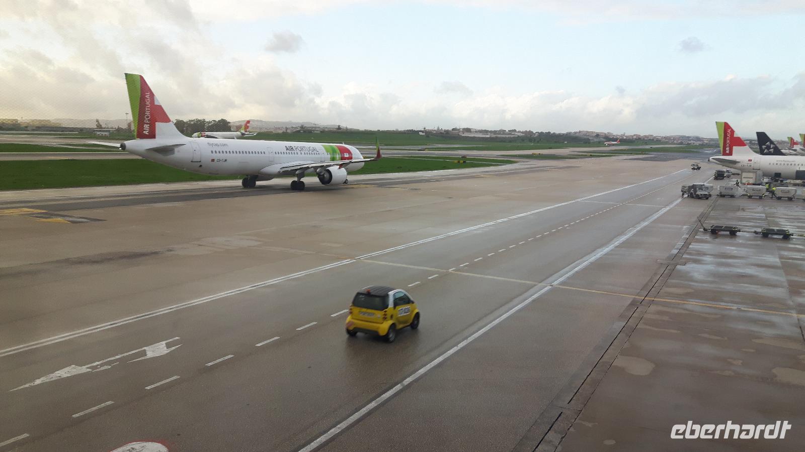 Heimflug mit Air Portugal