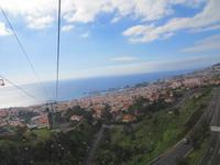 Mit der Seilbahn hinauf nach Monte