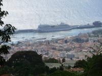 Botanischer Garten Monte Palace - Blick zur AIDAstella
