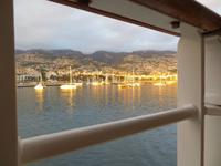 Abend an Bord - Blick auf Funchal