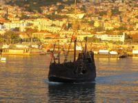 Abend an Bord - Blick auf Funchal