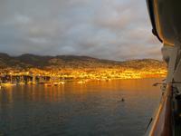 Abend an Bord - Blick auf Funchal