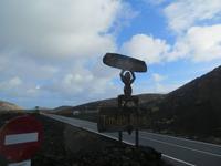 Auf dem Weg in den Timanfaya-Nationalpark auf Lanzarote