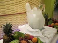 Gruss der Küche zum Abschluss unserer Kreuzfahrt