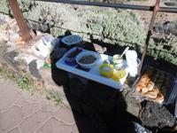 Picknick im Nationalpark Teide - Teneriffa