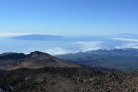 Teneriffa - Teide - Ausblick auf Nachbarinseln