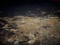 ...und etwas später sieht man auch Paris. Entdecken Sie den Eifelturm?