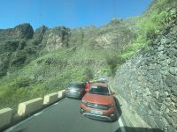 Eng wirds auf den Gebirgsstraßen in Richtung Masca