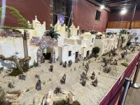 Und auch hier eine schöne Krippe