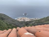 Blick vom Aussichtspunkt auf das Örtchen Garachico