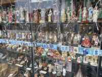 Andenken aus Candelaria - fast jeder Inselbewohner hat eines dieser Bilder im Portemonnaie oder eine Figur im Auto