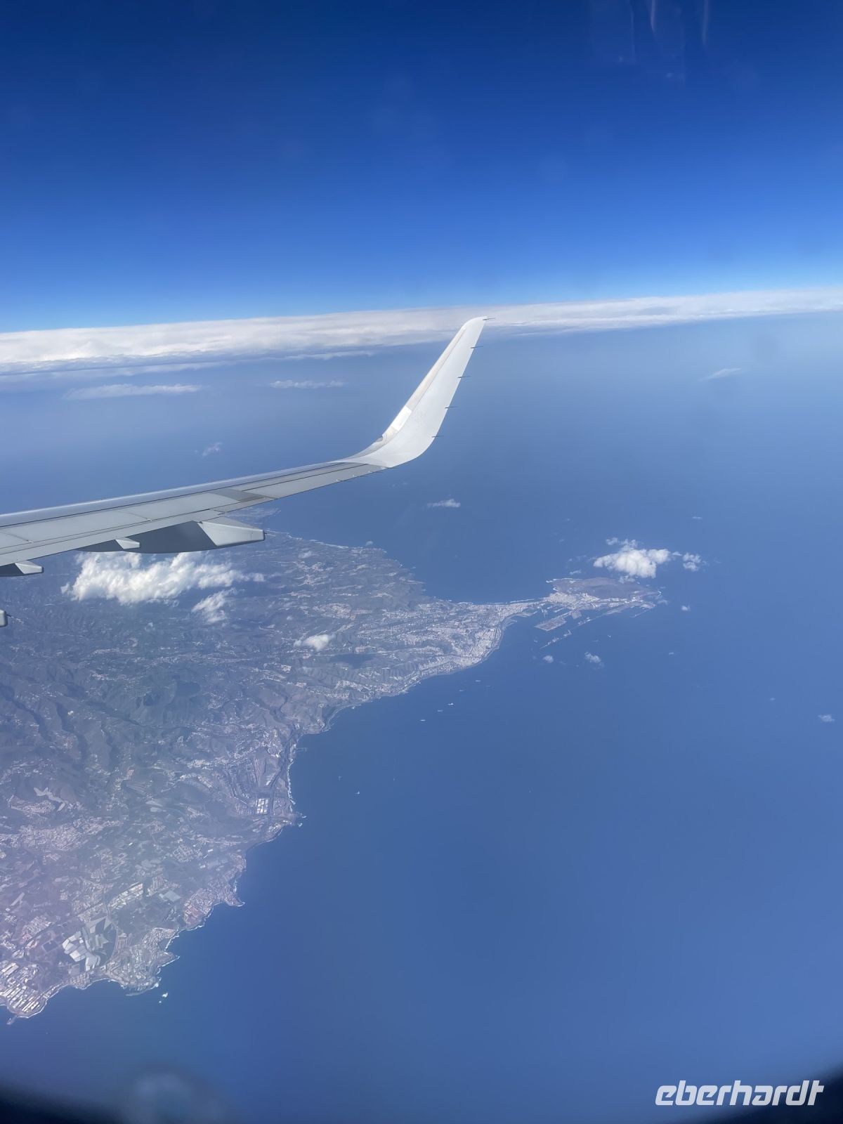 Gut sichtbar: Las Palmas, die Hauptstadt der Nachbarinsel Gran Canaria