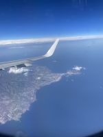 Gut sichtbar: Las Palmas, die Hauptstadt der Nachbarinsel Gran Canaria