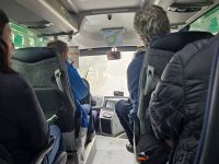 Fahrt durch Wolken, Regen und Nebel auf Teneriffa 