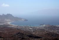 Blick auf Mindelo vom Monte Verde