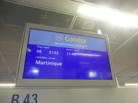 Abflug in die Karibik...