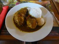 Mittagessen im Bambou Restaurant, Martinique