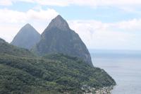 Inselrundfahrt - St.Lucia - Zwei Pitons