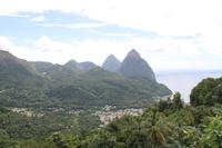 Inselrundfahrt - St.Lucia - Zwei Pitons