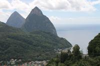 Inselrundfahrt - St.Lucia - Zwei Pitons
