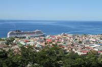 Dominica - Blick auf Roseau
