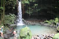 Dominica - Baden im Emerald Pool
