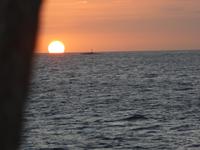 Sonnenuntergang in der Karibik