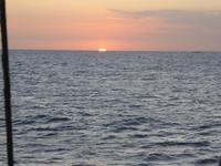 Sonnenuntergang in der Karibik