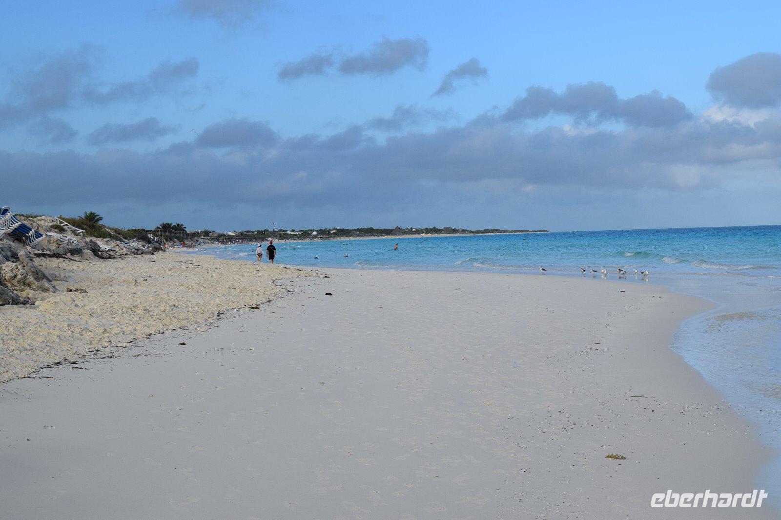 Auf Cayo Santa Maria lockt ein langer Sandstrand
