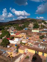 Blick auf die Dächer von Trinidad
