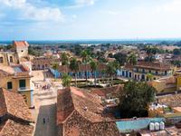 Blick auf die Dächer von Trinidad