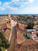 Blick auf die Dächer von Trinidad