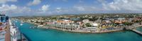 Panoramablick auf Bonaire von der MS 3