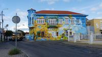 bunte Häuser auf Curacao