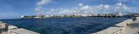 Panorama Hafen Willemstad, Curacao