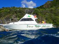 Unser Boot auf St. Lucia