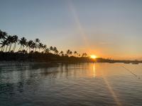 Sonnenaufgang in der Dominikanischen Republik