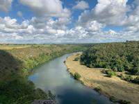 Blick auf den Chavon-Fluss