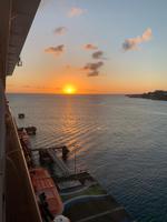 Sonnenuntergang auf Martinique
