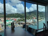 Beste Aussicht vom Restaurant auf Deck 12