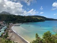 Blick auf Anse La Raye