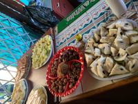 Verkostung von tropischen Früchten