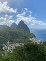 Die Pitons von St. Lucia