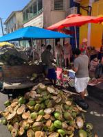 Straßenverkauf in Soufrière