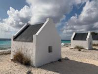 Ehemalige Sklavenhütten auf Bonaire