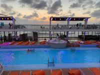 Frühe Abendstimmung an Bord