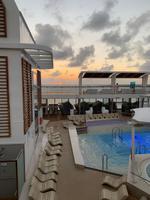 Frühe Abendstimmung an Bord