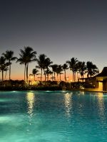Sonnenuntergang am Playa Bayahibe - Hotelstrand